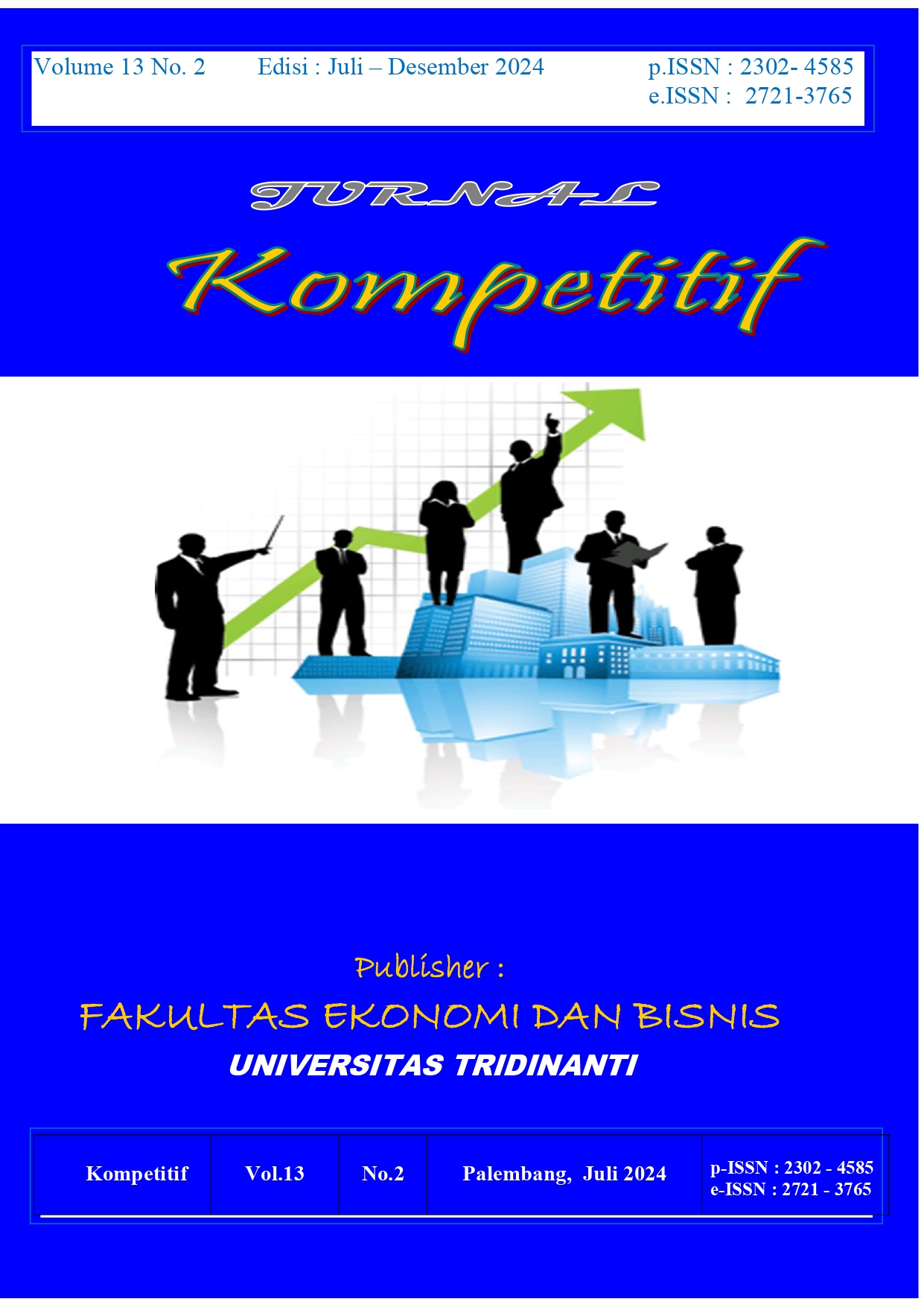 					View Vol. 13 No. 2 (2024): Jurnal Kompetitif
				