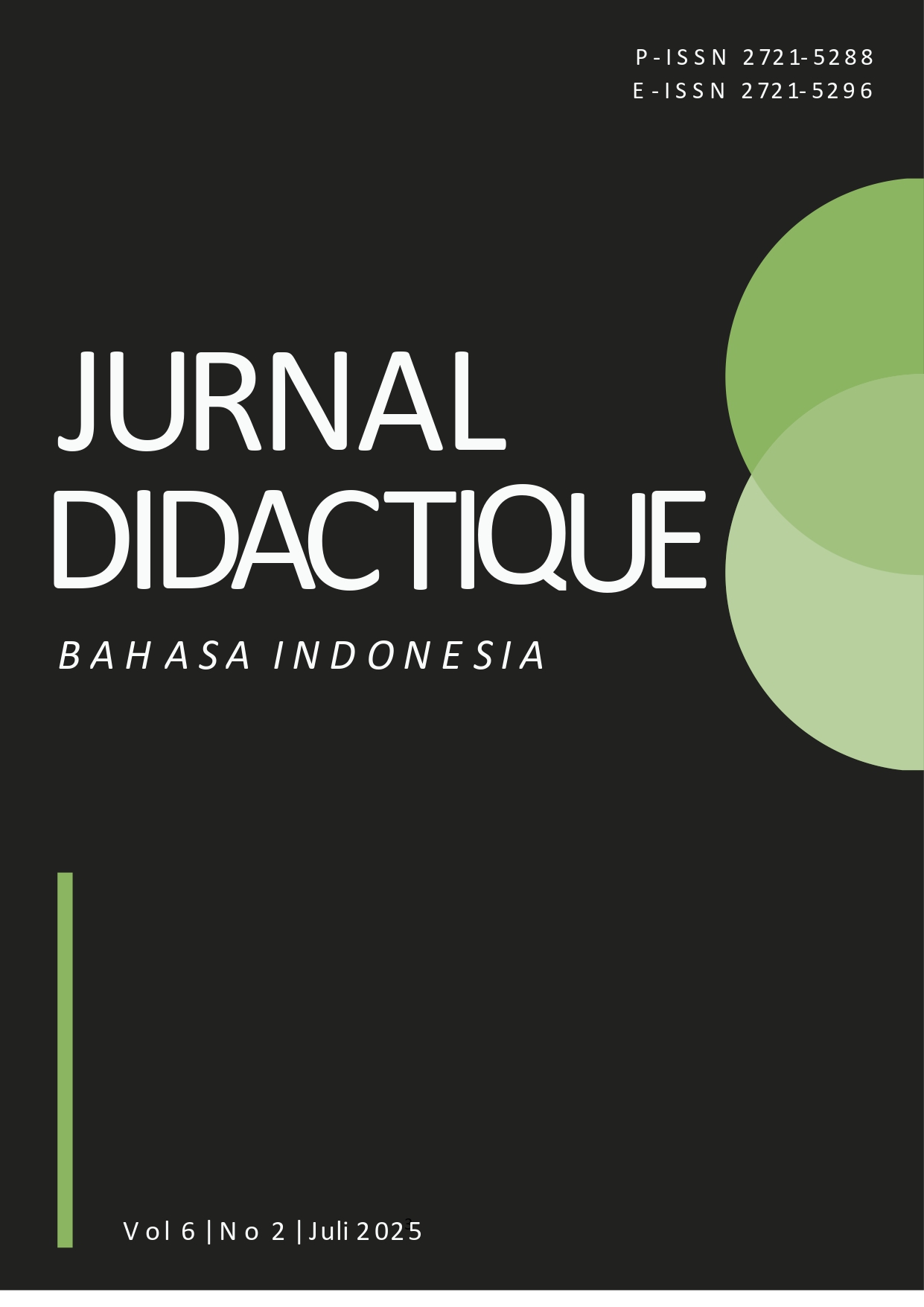 					View Vol. 6 No. 2 (2025): Juli
				