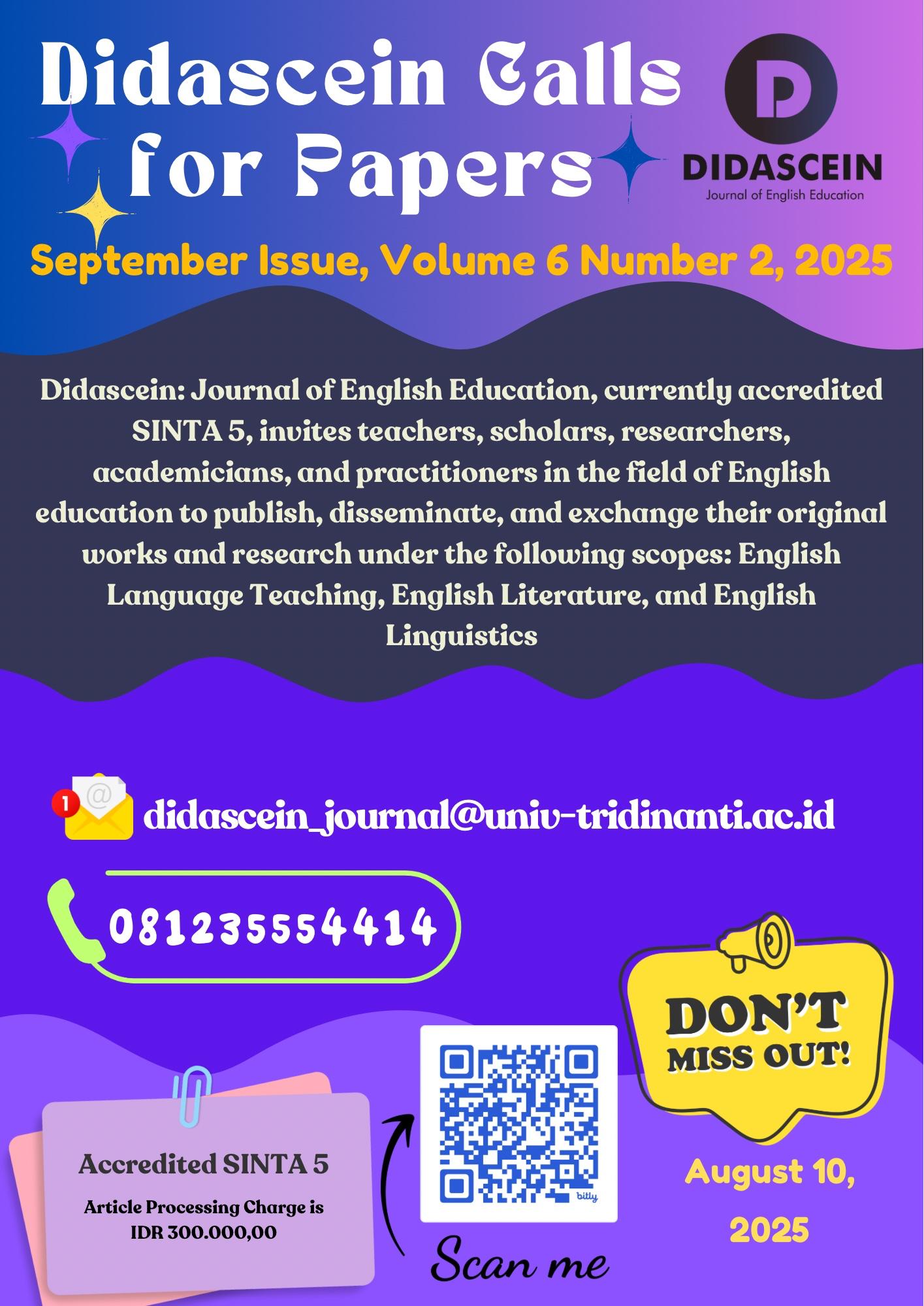 Call for Paper